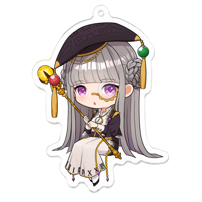 アクリルキーホルダー - 70 × 70 (mm)