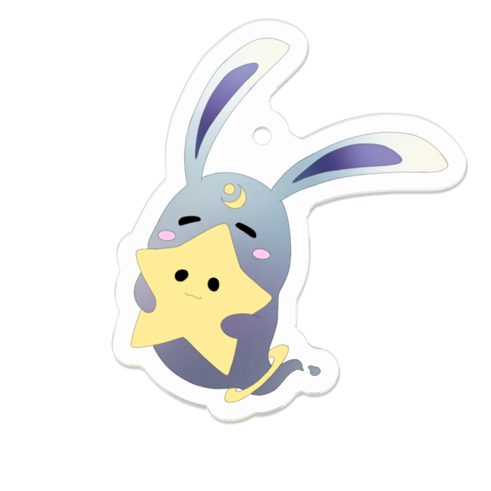 アクリルキーホルダー - 50 x 50 (mm)
