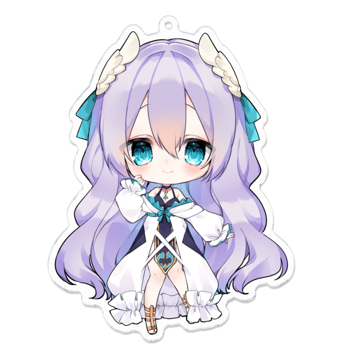 アクリルキーホルダー - 100 x 100 (mm)