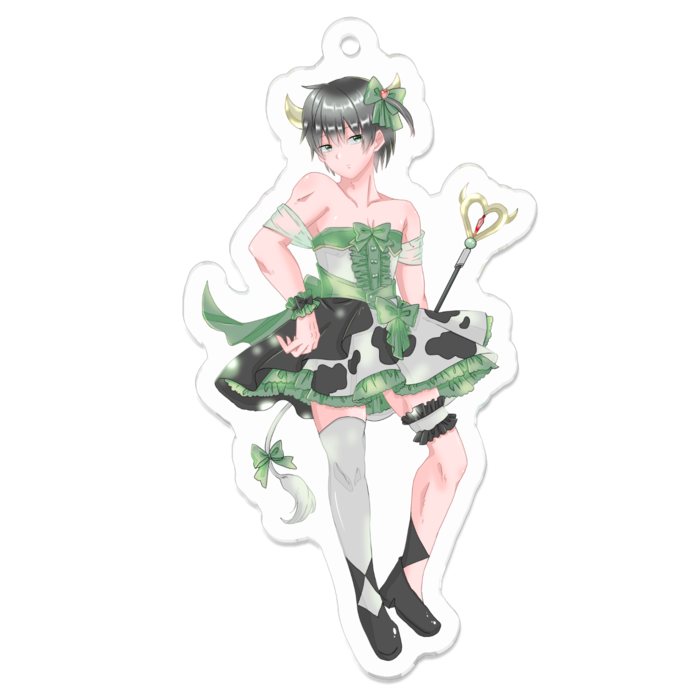 アクリルキーホルダー - 70 x 70 (mm)