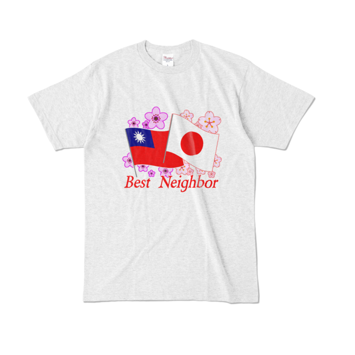 カラーTシャツ - L - アッシュ (淡色)