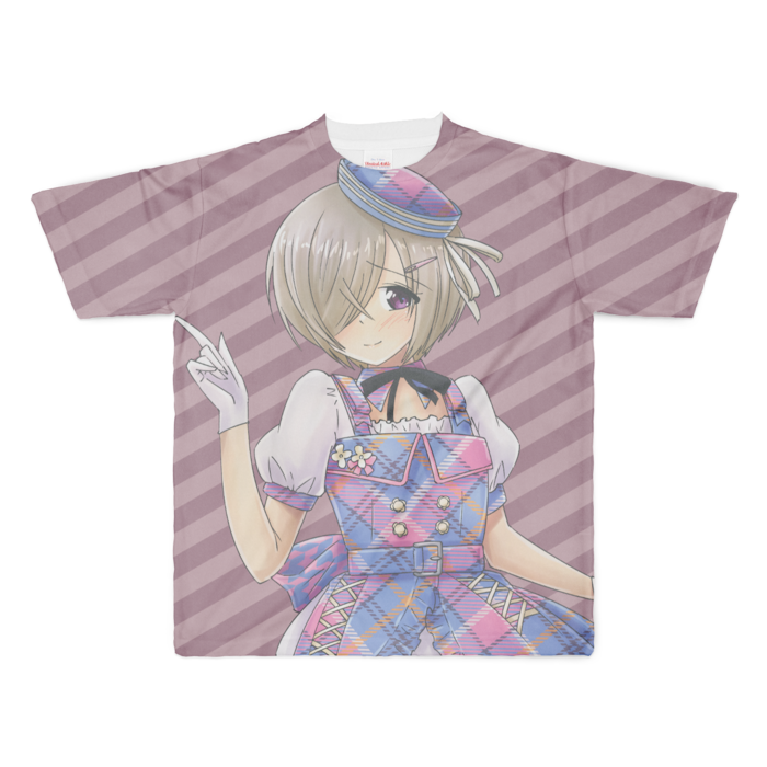 フルグラフィックTシャツ - XL - 正面印刷のみ