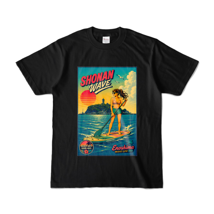 カラーTシャツ - S - ブラック (濃色)