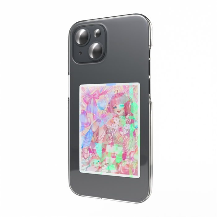 ホログラムスマホステッカー - 縦