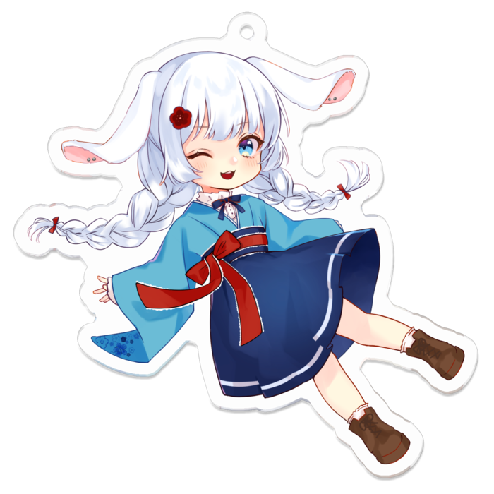 アクリルキーホルダー - 70 x 70 (mm)