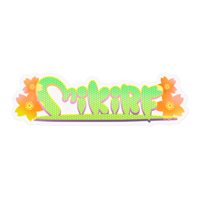 ステッカー - 100 x 100 (mm)