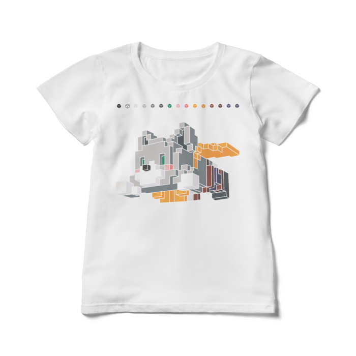 レディースTシャツ - L - 白