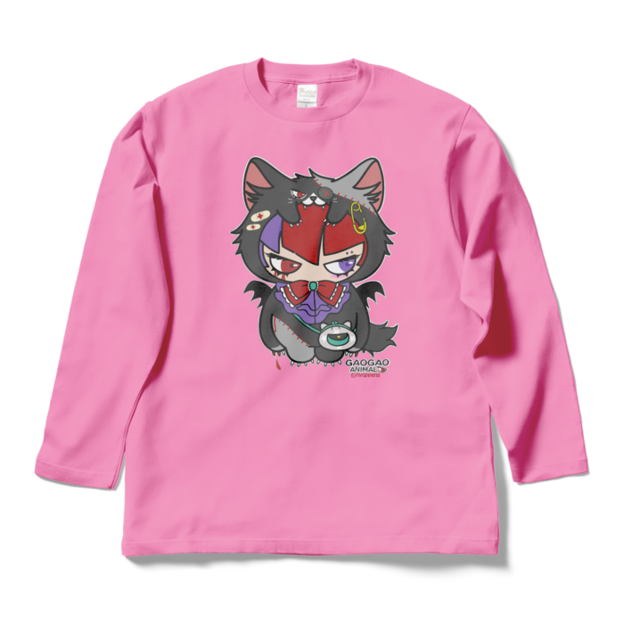 ロングスリーブTシャツ - L - ピンク