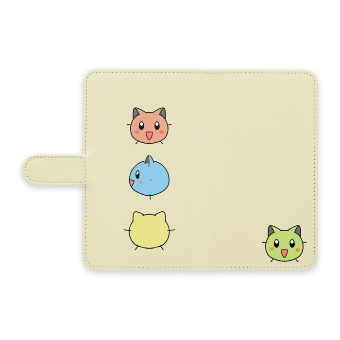 手帳型Androidケース - L - ストラップ穴 なし