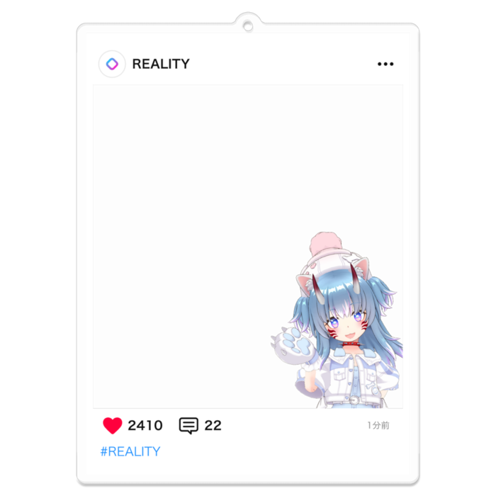アクリルキーホルダー - 100 x 100 (mm)