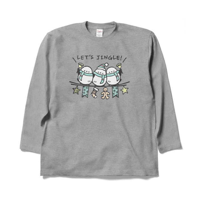 ロングスリーブTシャツ - XL - 杢グレー