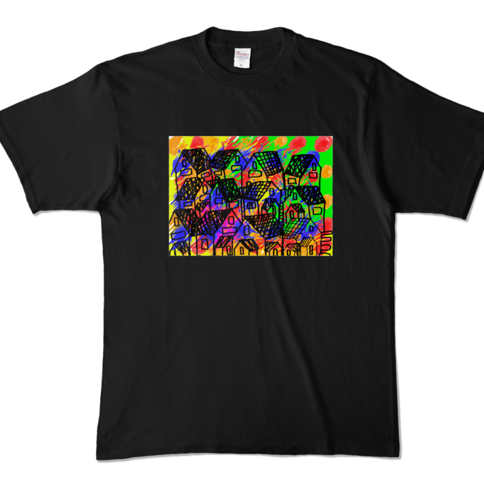 カラーTシャツ - XL - ブラック (濃色)