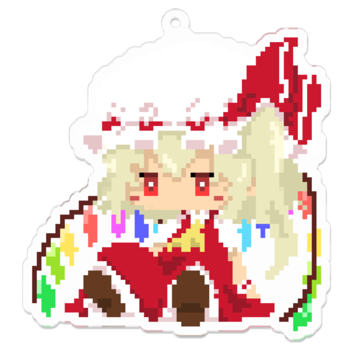 アクリルキーホルダー - 70 x 70 (mm)