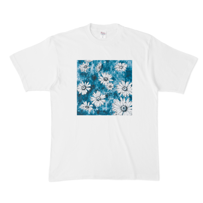 Tシャツ - XL - 白(前面)
