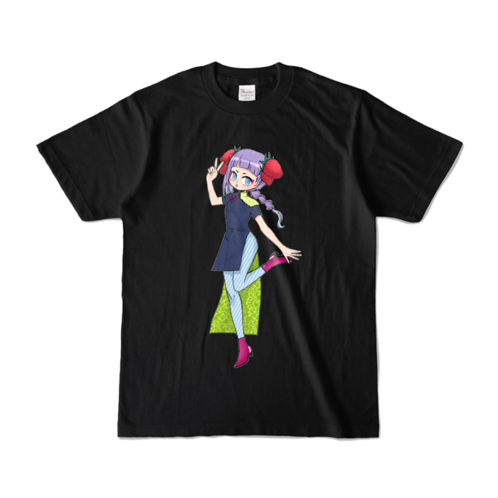 カラーTシャツ - S - ブラック (濃色)