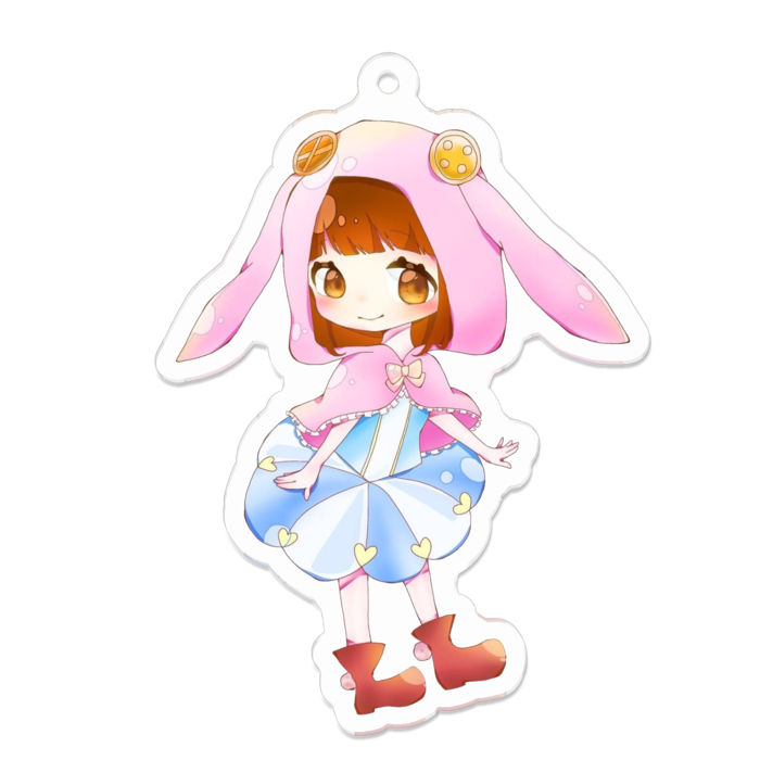 アクリルキーホルダー - 70 x 70 (mm)