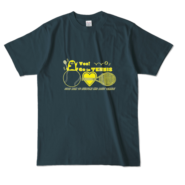 カラーTシャツ - L - デニム (濃色)