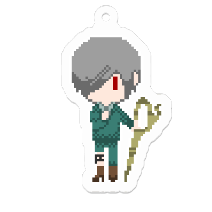 アクリルキーホルダー - 50 x 50 (mm)