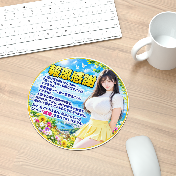 マウスパッド - 丸型