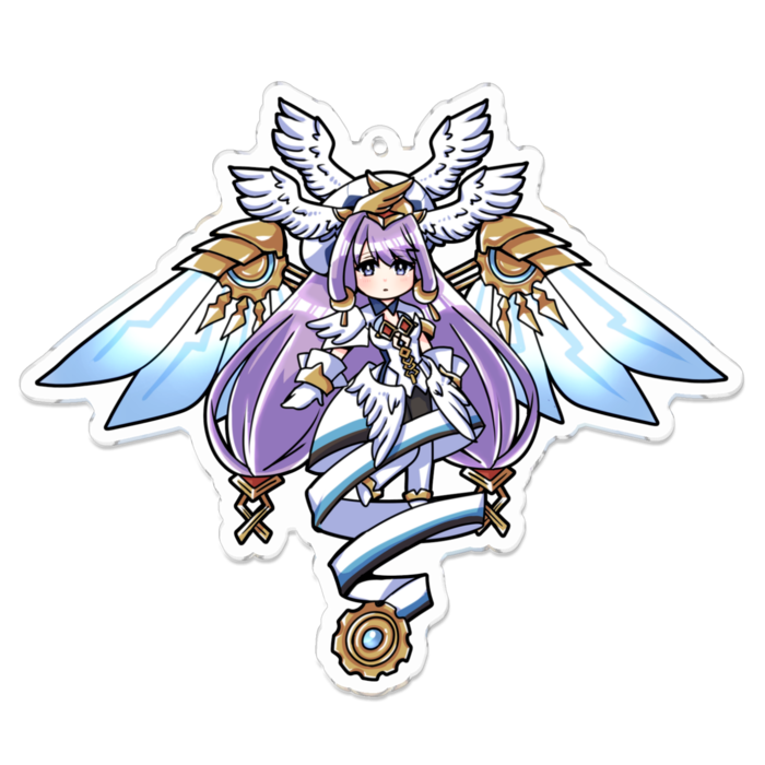 アクリルキーホルダー - 100 x 100 (mm)