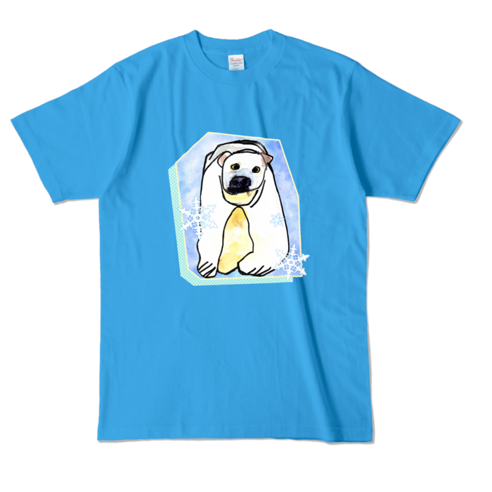 カラーTシャツ - L - ターコイズ (濃色)