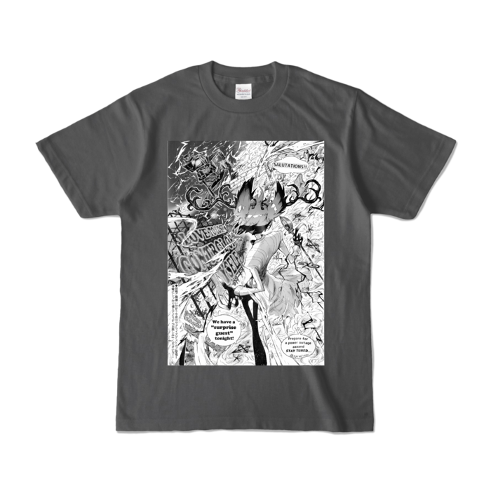 カラーTシャツ - S - チャコール (濃色)