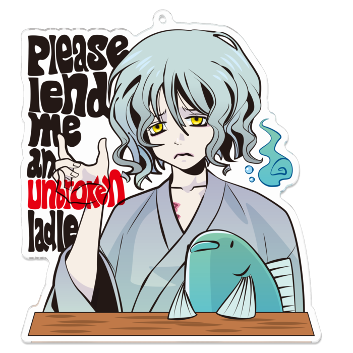 アクリルキーホルダー - 100 x 100 (mm)