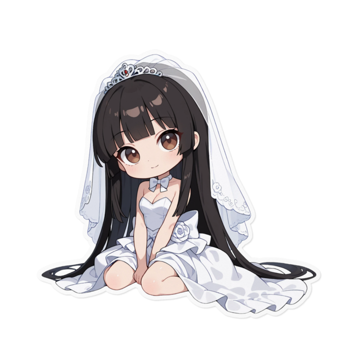 ステッカー - 160 x 160 (mm)(キャラのみ)