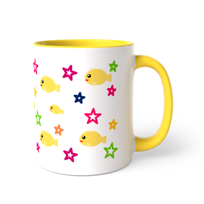 ツートンカラーマグカップ - 直径 8.2cm / 高さ 9.5cm(1)
