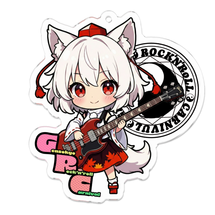 アクリルキーホルダー - 70 x 70 (mm)