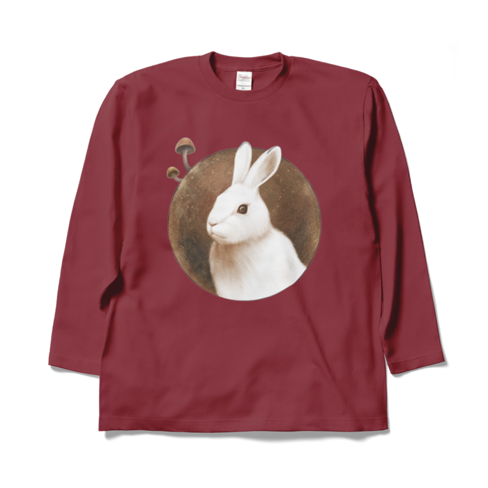 ロングスリーブTシャツ - XL - バーガンディ