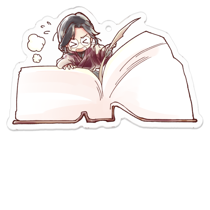 アクリルキーホルダー（コーティング） - 70 x 70 (mm)