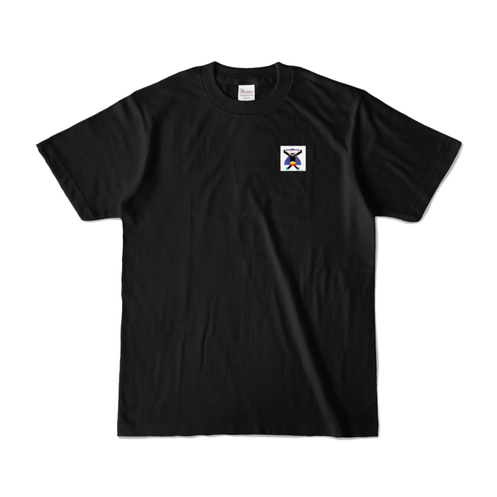 カラーTシャツ - S - ブラック (濃色)