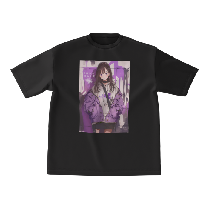ビッグシルエットTシャツ - M - 正面もな