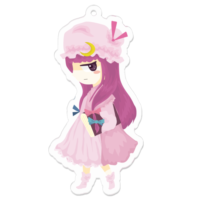 ZUN絵風でふぉるめキャラクター パチュリー・ノーレッジ - まる