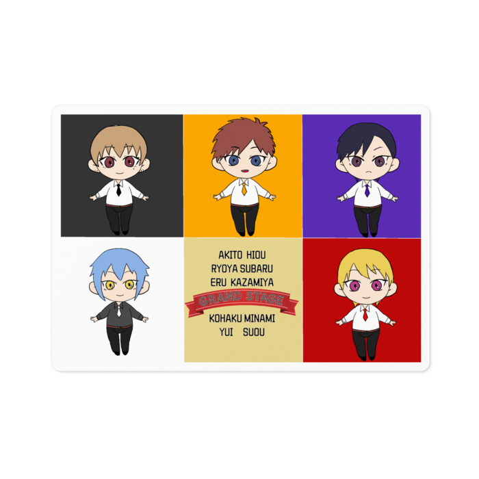 ステッカー - 100 x 100 (mm)