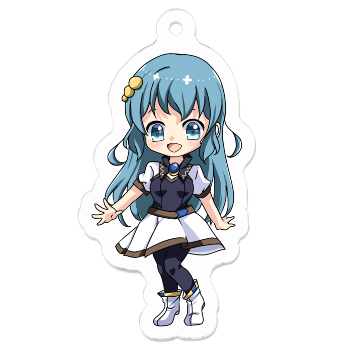 アクリルキーホルダー - 50 x 50 (mm)