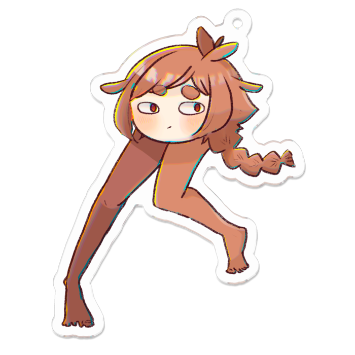 アクリルキーホルダー - 70 x 70 (mm)