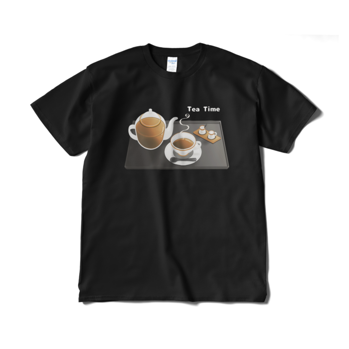 Tシャツ短納期　黒色　XL