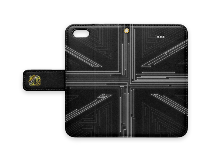 手帳型iPhoneケース - iPhone 5 / SE - ストラップ穴 あり