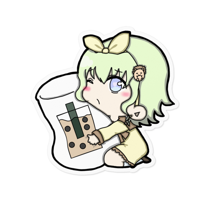 ステッカー - 100 x 100 (mm)