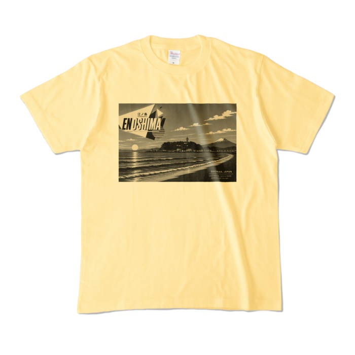 カラーTシャツ - M - ライトイエロー (淡色)