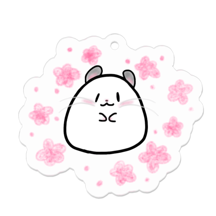 アクリルキーホルダー - 50 x 50 (mm)