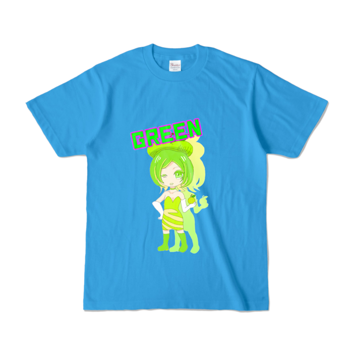 カラーTシャツ - S - ターコイズ (濃色)