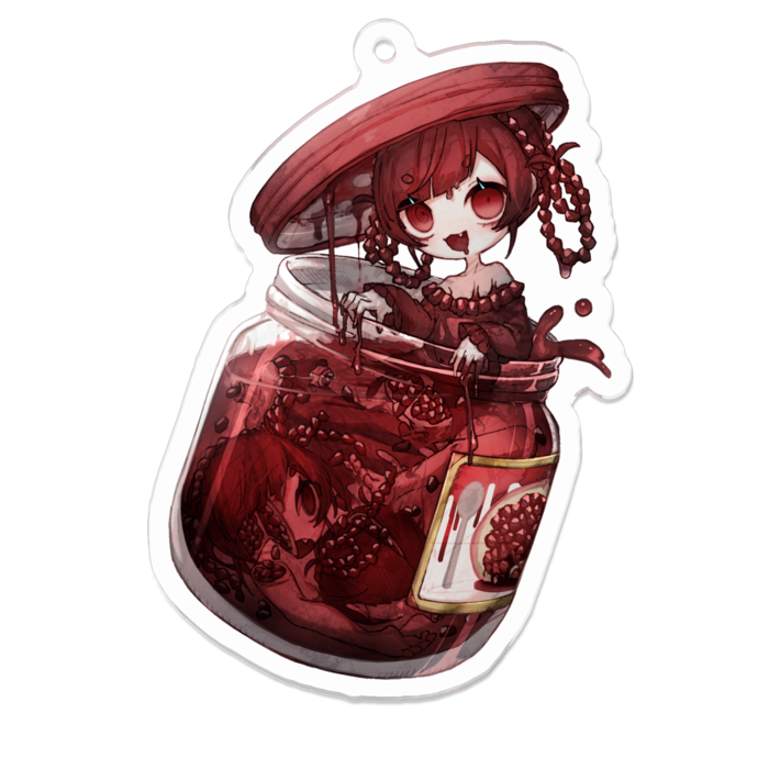 アクリルキーホルダー - 70 x 70 (mm)