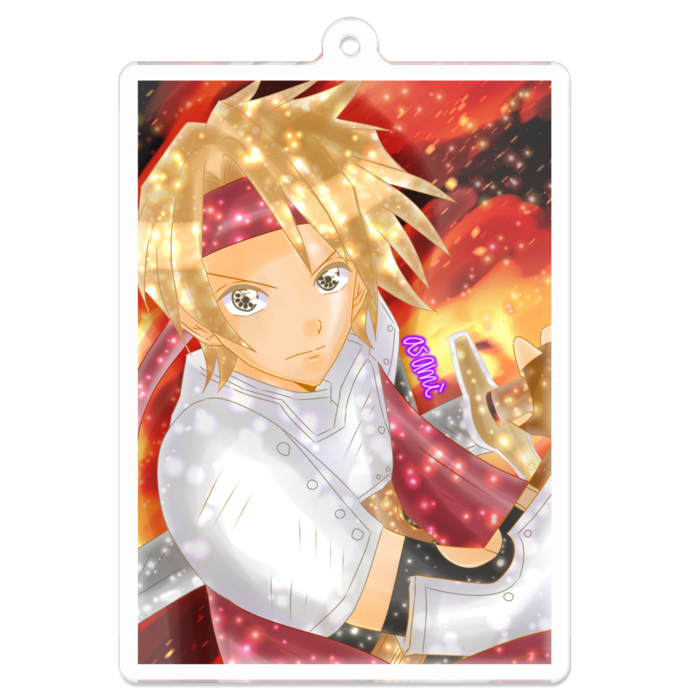 アクリルキーホルダー - 70 x 70 (mm)