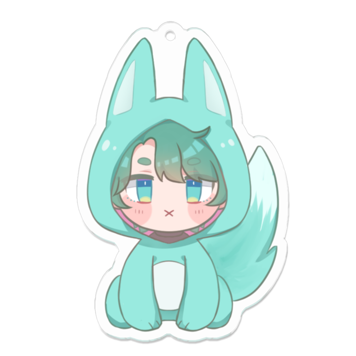 アクリルキーホルダー - 70 x 70 (mm)