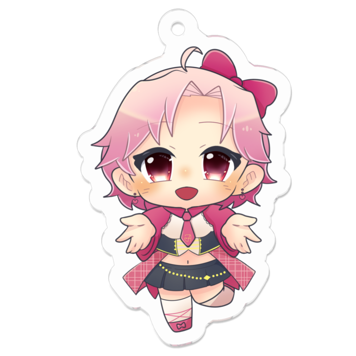 アクリルキーホルダー（コーティング） - 50 x 50 (mm)(1)