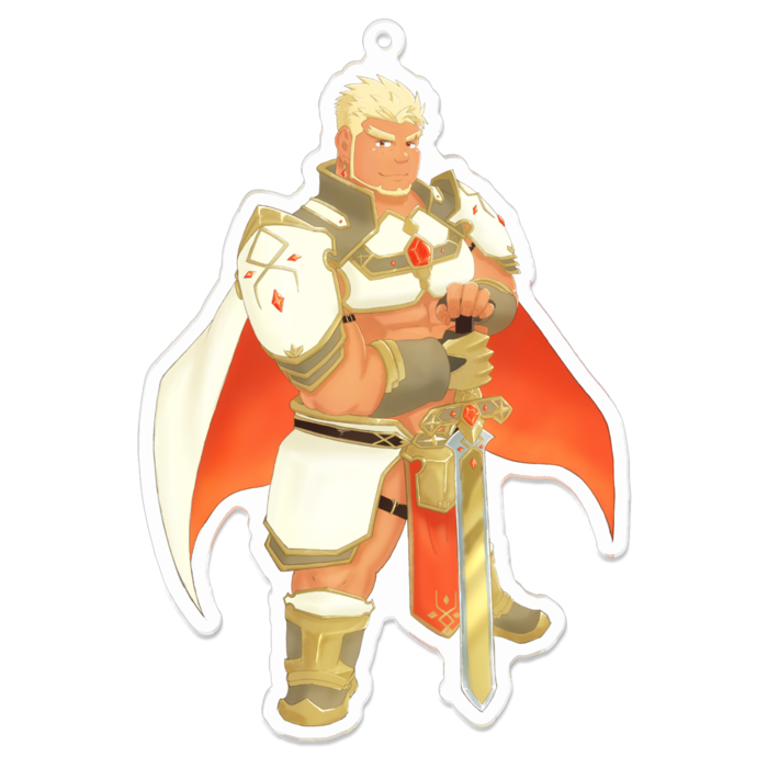 アクリルキーホルダー - 100 x 100 (mm)