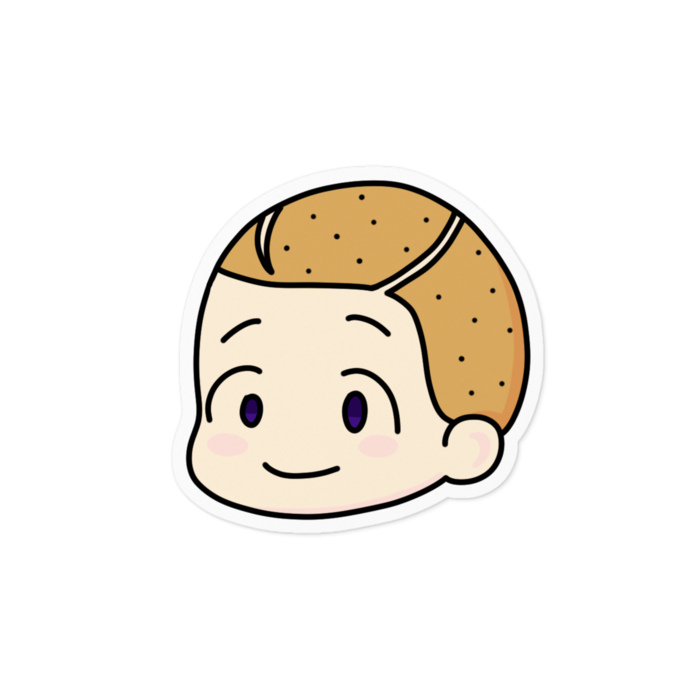 ステッカー - 100 x 100 (mm)